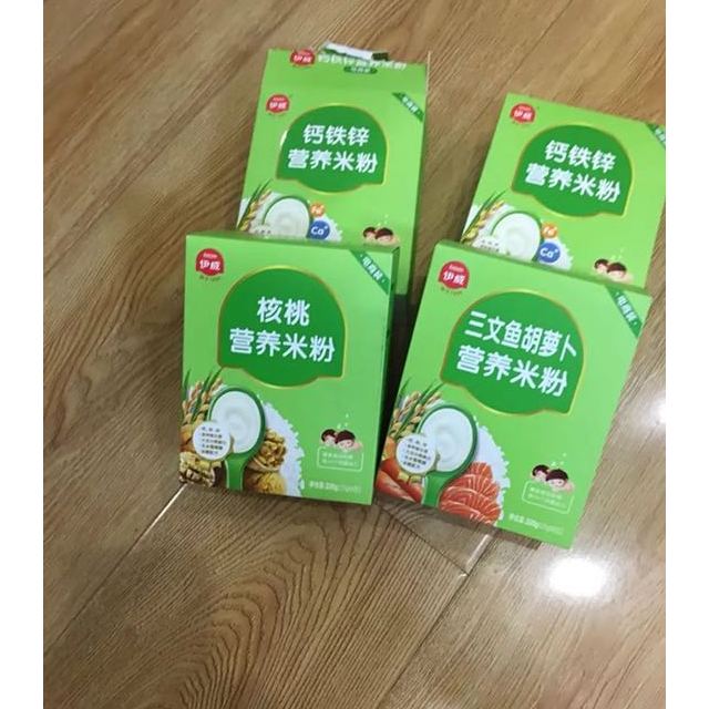 > 伊威营养米粉1段宝宝辅食婴幼儿童辅食米糊6-36个月钙铁锌米粉200g