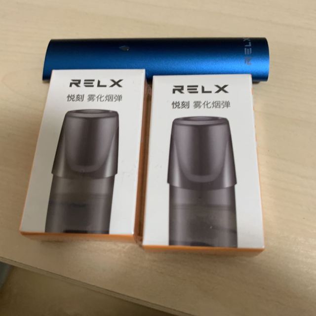 relx悦刻换弹电子烟雾化电子烟烟弹单枚装劲爽薄荷