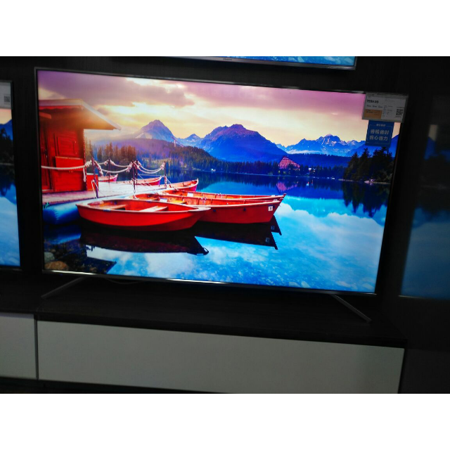 海信hisensehz55a6655英寸4k曲面ai人工智能电视全金属机身