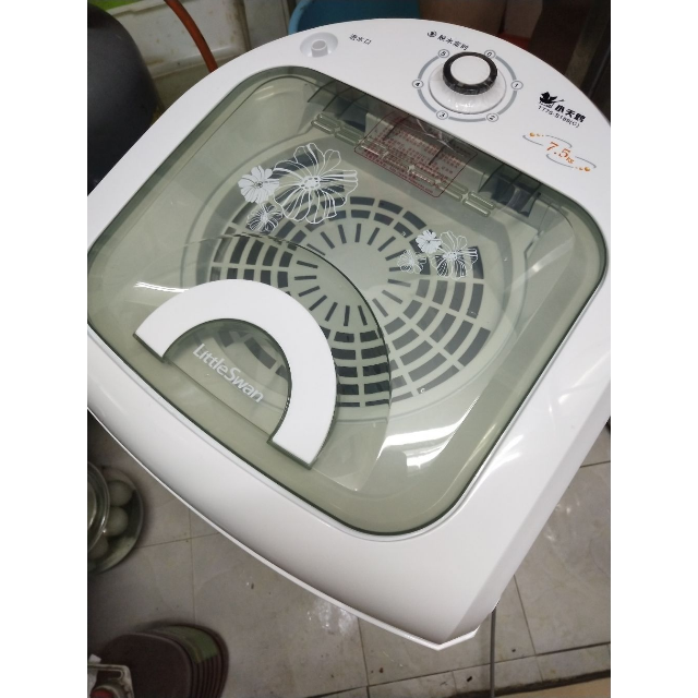 小天鹅littleswantt75s189c75公斤脱水机白色