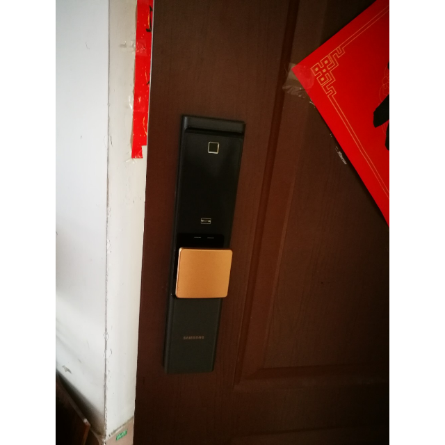 三星samsung指纹锁智能锁家用防盗门锁密码锁电子门锁shpdr708