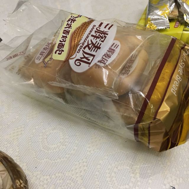 三辉麦风 法式香奶面包200g/袋高清大图|实物图
