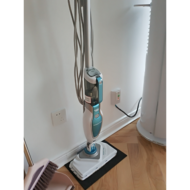 美国百得black&decker蒸汽拖把家用多功能电动拖把高温天然清洁拖地机