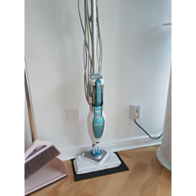 美国百得black&decker蒸汽拖把家用多功能电动拖把高温天然清洁拖地机