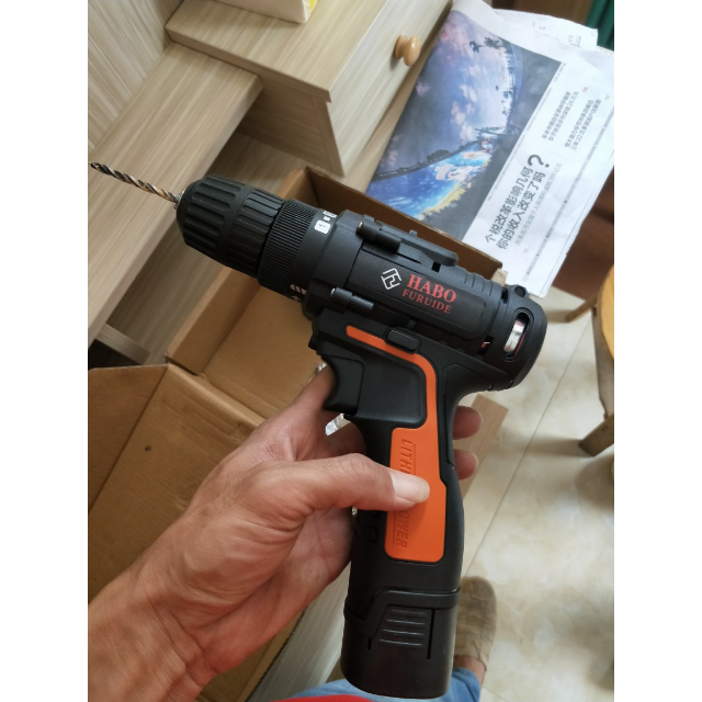 福瑞德家用168v锂电钻充电钻手枪电钻多功能五金套装电动螺丝刀电起子