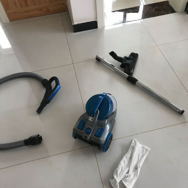 美的midea吸尘器卧式家用17l超大尘桶尘杯集尘功率可调高寿命吸尘机vc