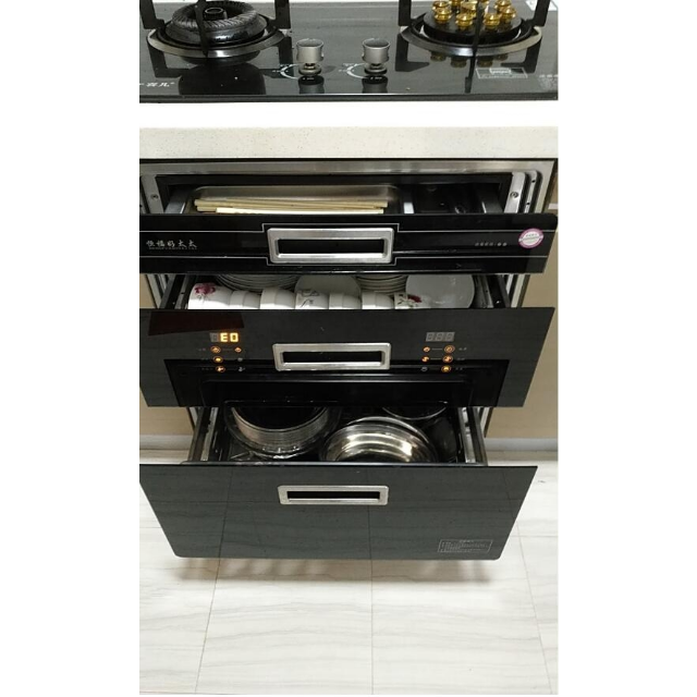 wanyin/万茵消毒柜嵌入式家用大容量三层120升l碗筷柜镶嵌立式正品