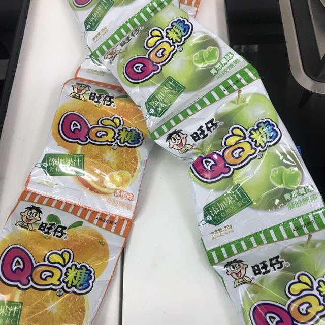 > 旺旺 旺仔qq糖 混合口味 20g*20包 橡皮糖童年零食商品评价 > 买了n