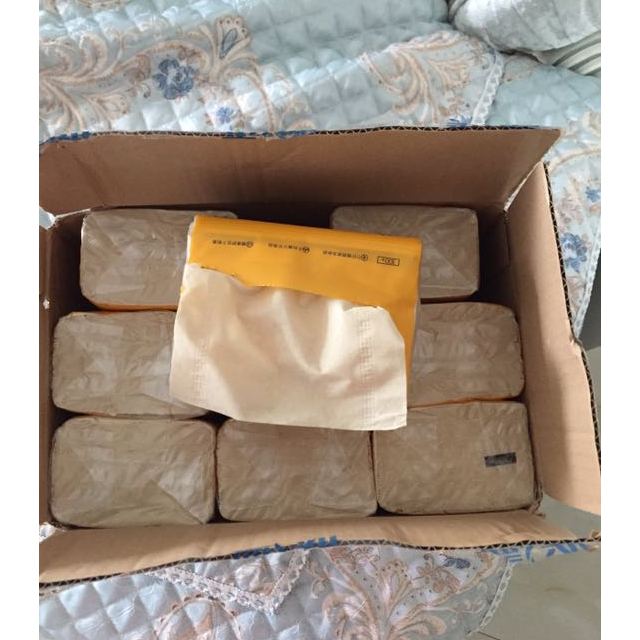 > 蓝漂(lampure) 抽纸 3层100抽18包竹浆本色抽纸(整箱售卖)商品评价