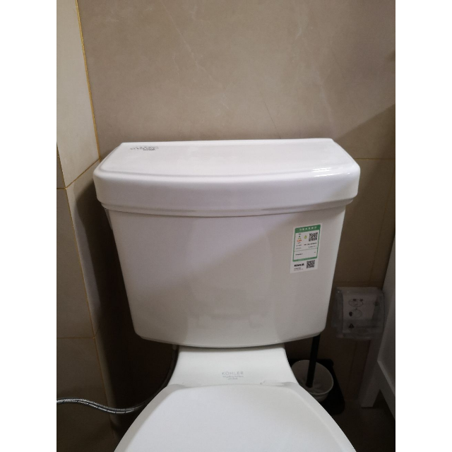 科勒马桶皮诺五级旋风马桶42l分体式座便器静音缓降k3831t