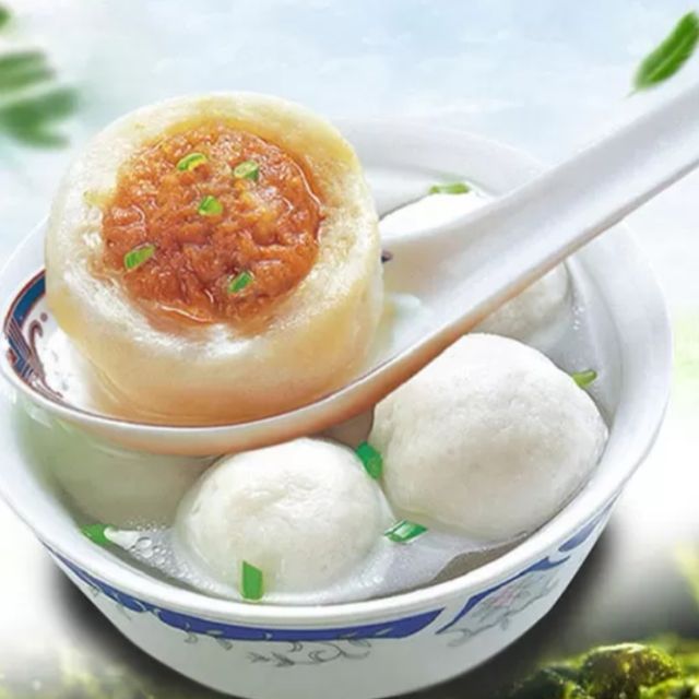 海欣灌汤福州鱼丸500g火锅丸子食材麻辣烫关东煮豆捞烧烤食材