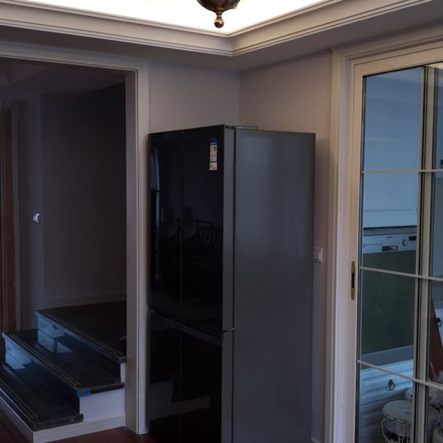 海尔(haier)bcd-501wdgr 501升十字门冰箱一级能效变频彩晶自锁式干湿