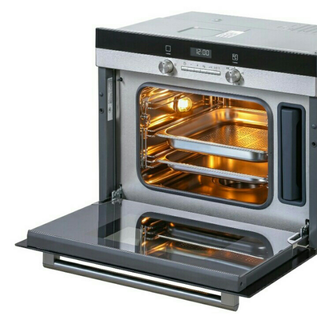 西门子烤箱预热图片