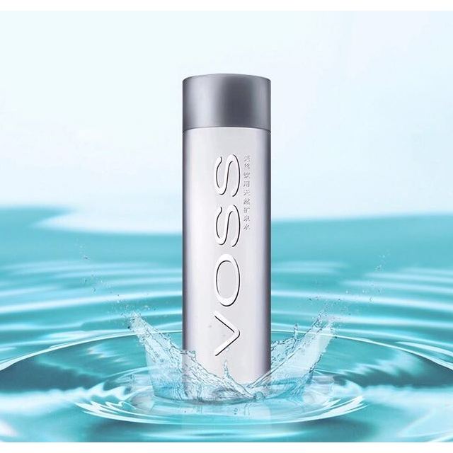 【产自挪威净土】芙丝(voss)天然矿泉水500ml/瓶