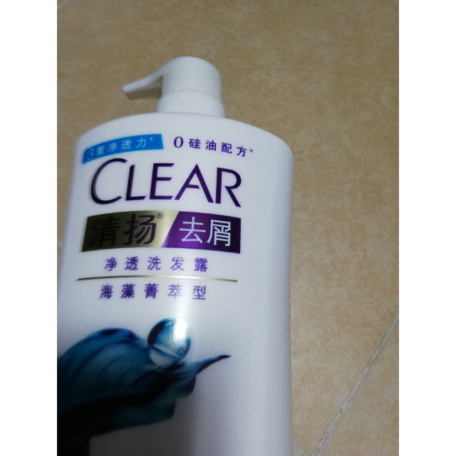 清揚(clear)去屑淨透洗髮水 海藻菁萃型900g 所有人群 溫和去屑【聯合