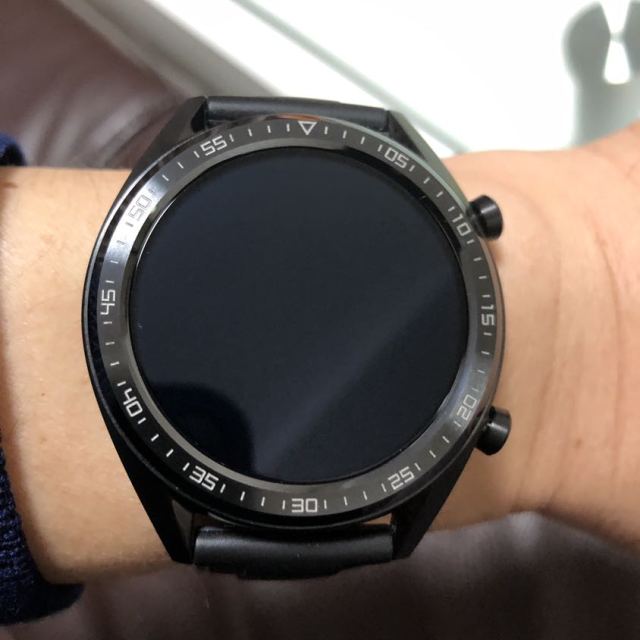 华为huawei智能手表watchgt运动版曜石黑华为智能手表两周续航户外