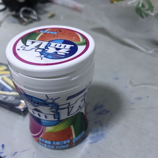 益达extra口香糖清爽西瓜味40粒56g