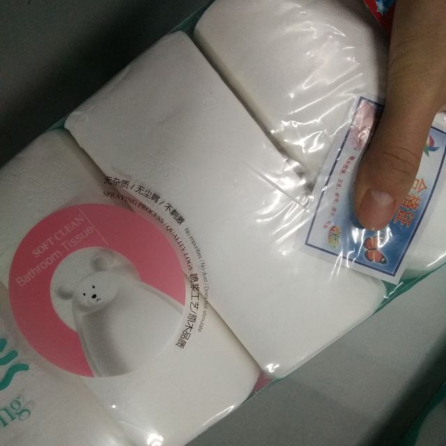 4层卷纸卫生纸 12卷婴儿可用喷浆工艺卫生纸卷纸高清大图|实物图
