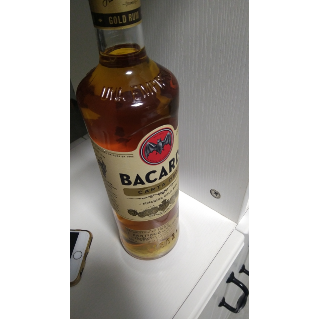 洋酒百加得bacardi超級朗姆酒雞尾酒金朗姆750ml