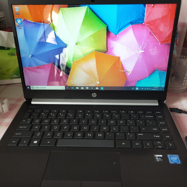惠普hphp小欧14scr0000tu140英寸轻薄本笔记本电脑英特尔n40004gb内存