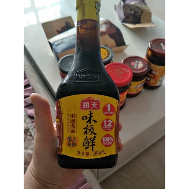 海天味極鮮 380ml 特級醬油 炒菜涼拌 生抽醬油 海天出品高清大圖