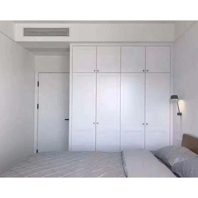 丽维家简约现代平开门衣柜整体衣柜衣橱定制衣帽间走入式订制定制意向