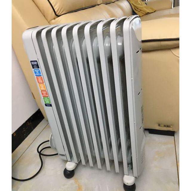 德龙delonghi电油汀trrs0920c婴幼级节能环保静音家用取暖器9片式电