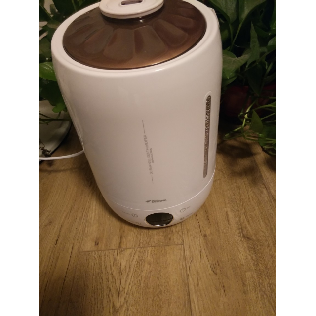 德尔玛(deerma)加湿器 dem-f500 5升大容量 恒湿感温 家用卧室 安静