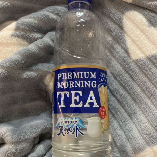 suntory三得利透明奶茶550ml奶茶味饮用水日本进口透明饮料瓶装