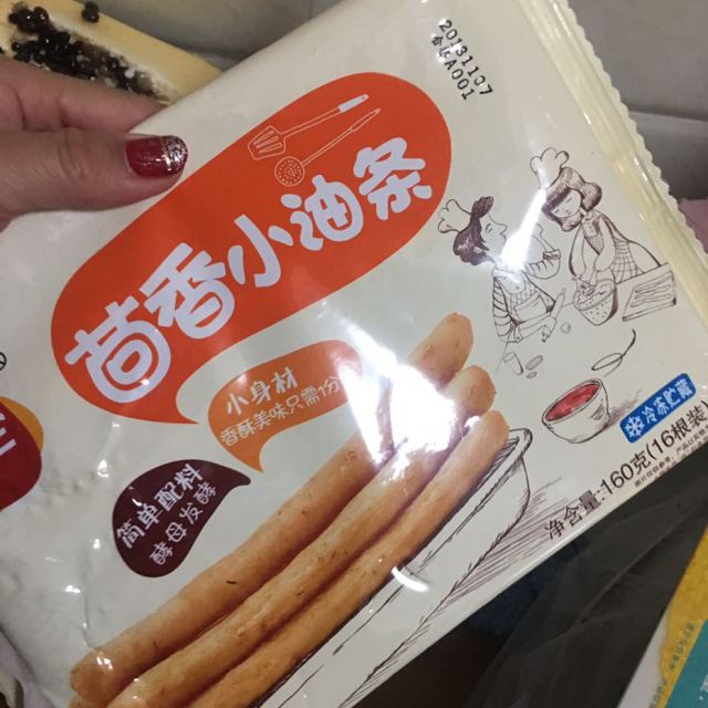 三全茴香小油条160g16根装早点速食方便面点火锅食材