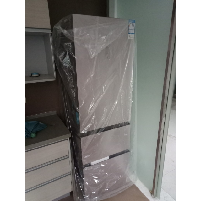 海尔haierbcd235wfci235升三门冰箱风冷无霜干湿分储变频家用1级能效