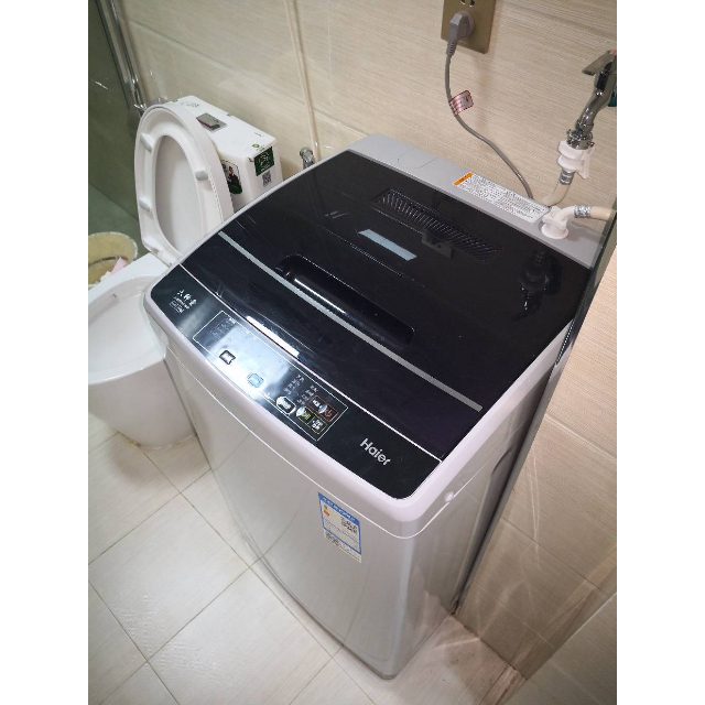 海尔haierxqb80m126998公斤全自动波轮月光灰