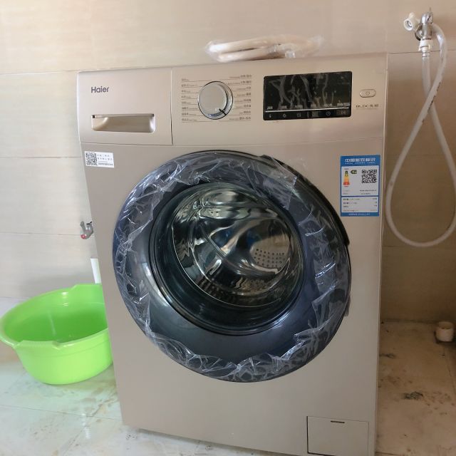 海爾(haier)eg10012b929g 10公斤 大容量 變頻全自動家用滾筒洗衣機