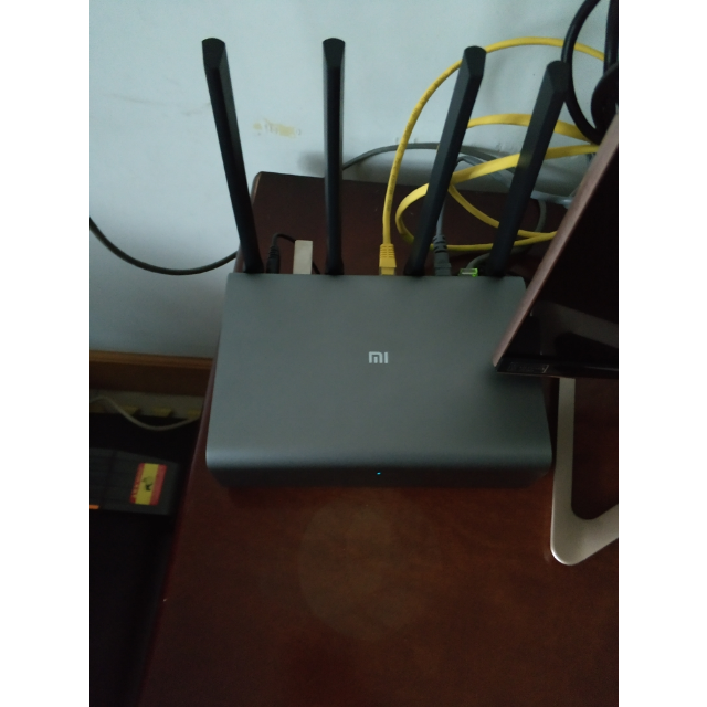 小米mi路由器pror3p2600mbpswifi信号放大双频路由大户型穿墙王星空灰