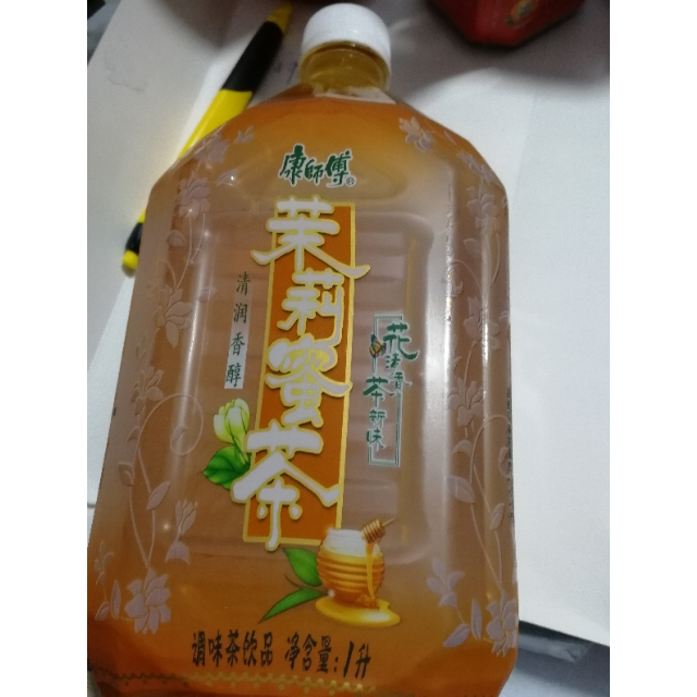 康师傅茉莉蜜茶1l12瓶箱装茶饮料