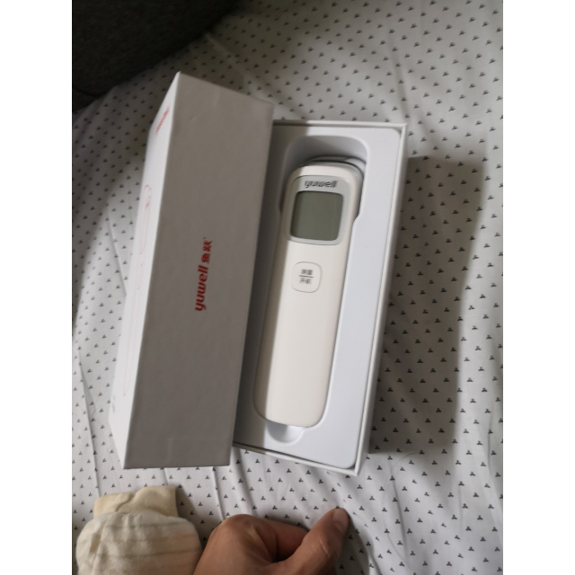 鱼跃(yuwell)电子体温计yhw-2温度计宝宝儿童家用智能红外线额温枪耳