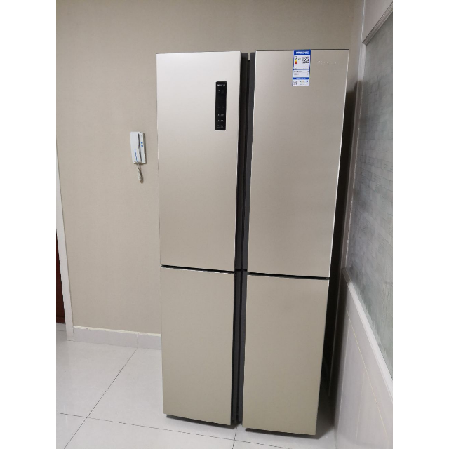 海信hisensebcd416wmk1dpt国民十字对开门冰箱矢量变频风冷无霜节能