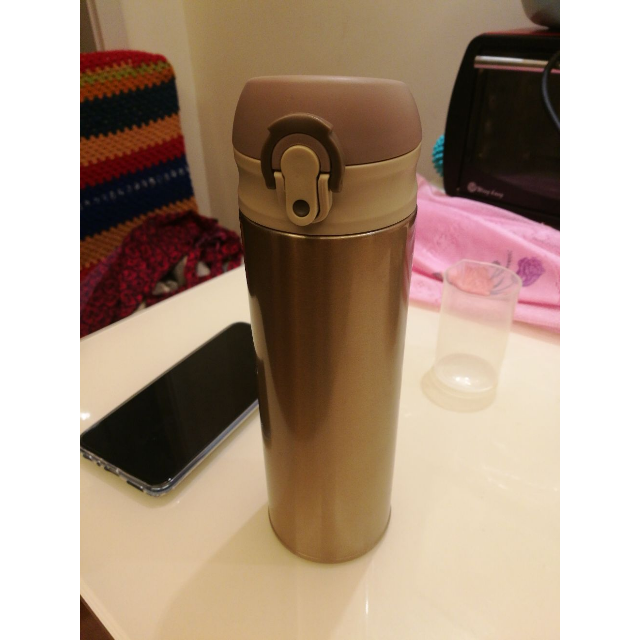 苏宁极物316内胆超轻弹跳保温杯