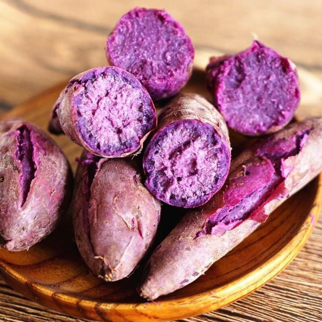 新鲜紫薯净重5斤 规格50g