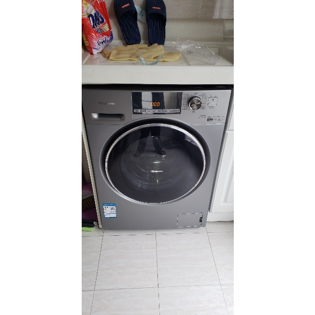 松下(panasonic) xqg100-eg135 10公斤 变频 冷凝式烘干高温除菌洗烘