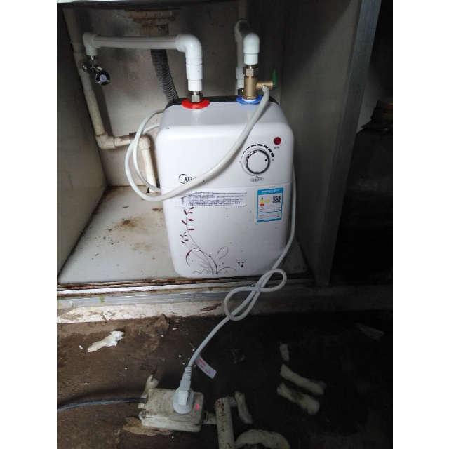 美的(midea)5升厨房速热小厨宝f05-15a(s)上出水 1500w功率 3级能效 6