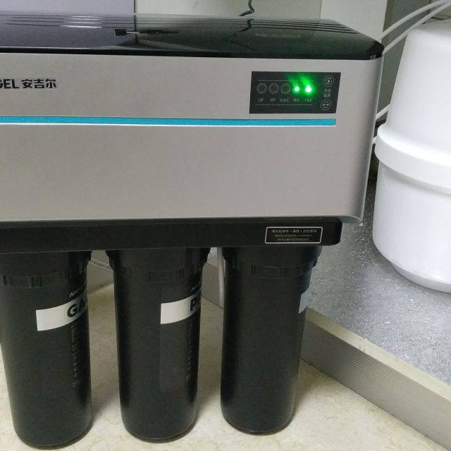 安吉尔angel净水器家用直饮j1205rob8c厨下式自营反渗透纯水机双水机
