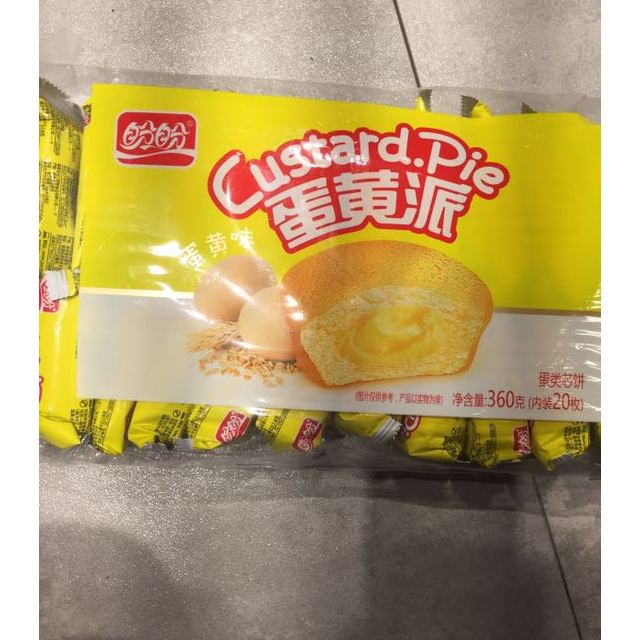 盼盼蛋黄派蛋黄味360g