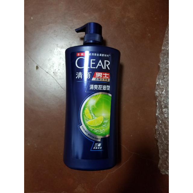 清揚clear男士去屑洗髮水清爽控油型900g2100g2160g3贈品隨機所有髮質