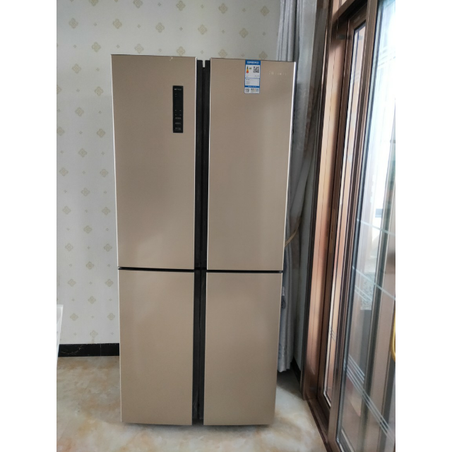 海信(hisense)bcd-416wmk1dpt 国民十字对开门冰箱 矢量变频风冷无霜