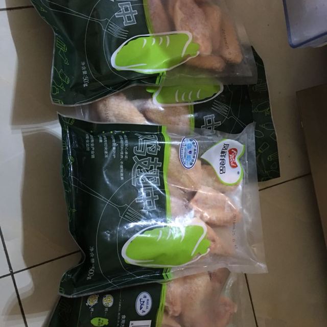 苏宁生鲜凤祥食品fovofoods鸡翅中500g国产出口日本级烧烤烤翅袋装新