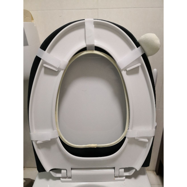 加厚座便器坐便器盖板缓降马桶圈u型配件老式 97g1020s(卡扣式快拆)