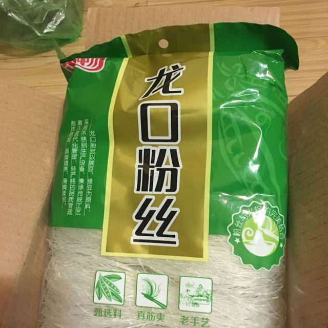 乐畅龙口粉丝袋装380g柔韧细滑爽口豌豆粉绿豆粉