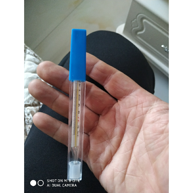 两支水银体温计家用腋下肛婴儿儿童成人烧度温度计创意简约家用温度计