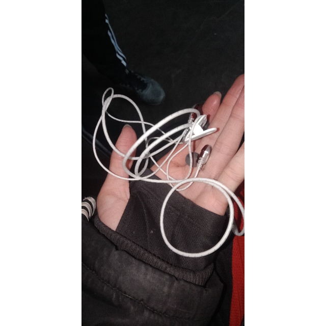 墨一 手机耳机入耳式重低音线控带麦运动跑步挂耳式耳塞 适用于苹果